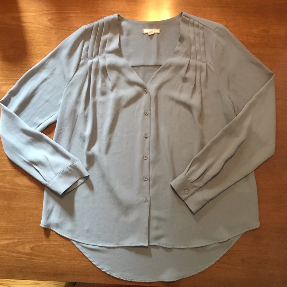 Pleione gray blouse